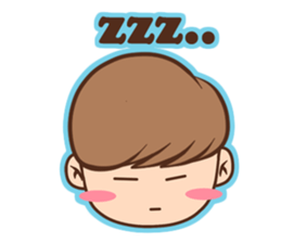 Chocoblue Boy sticker #10076943