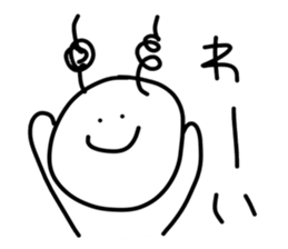 bomber hair~40word~ sticker #10077226