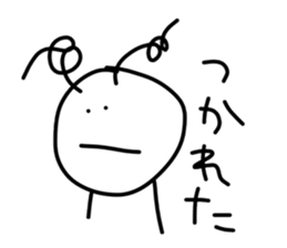 bomber hair~40word~ sticker #10077238