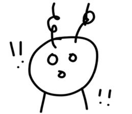 bomber hair~40word~ sticker #10077253