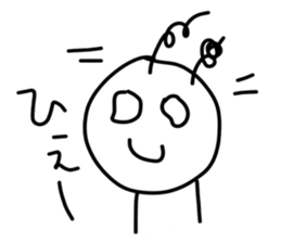 bomber hair~40word~ sticker #10077255