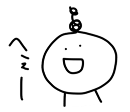 bomber hair~40word~ sticker #10077258