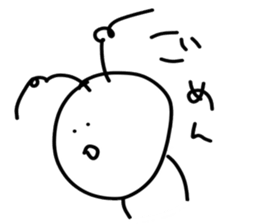 bomber hair~40word~ sticker #10077263