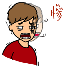 Braces Boy sticker #10077304