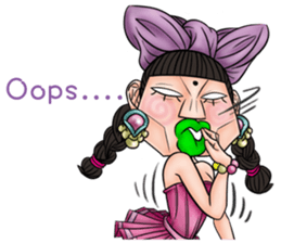 Ugly sisters 2.5 sticker #10078474