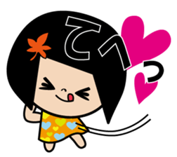 Maple to hair sticker #10078707