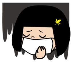 Maple to hair sticker #10078711