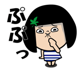 Maple to hair sticker #10078718