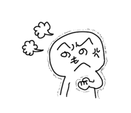 Mr.Henohenomoheji sticker #10078743