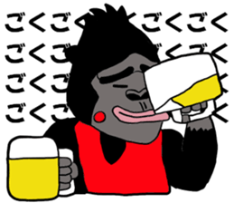 The blue helmet animal team sticker #10078908