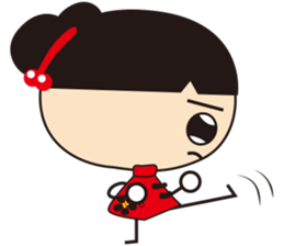 Bomber Sister(Jheng-Jhumeatball) sticker #10079103