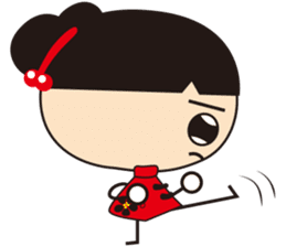 Bomber Sister(Jheng-Jhumeatball) sticker #10079103