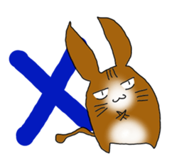 usamimineko sticker #10079121