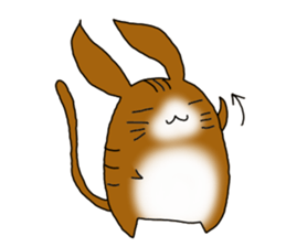 usamimineko sticker #10079124