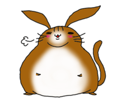 usamimineko sticker #10079130