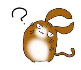 usamimineko sticker #10079134