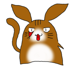 usamimineko sticker #10079138