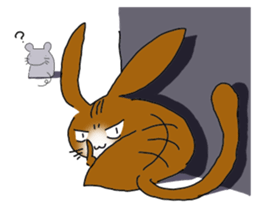 usamimineko sticker #10079147