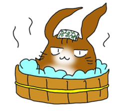 usamimineko sticker #10079152