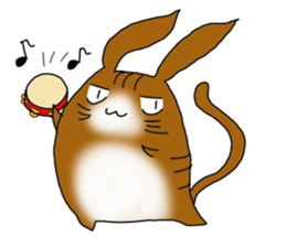 usamimineko sticker #10079153