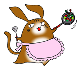 usamimineko sticker #10079154