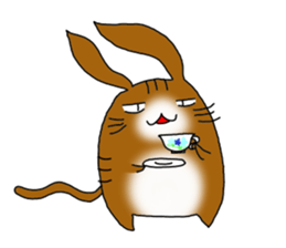 usamimineko sticker #10079155