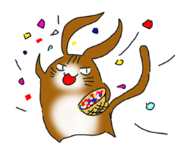 usamimineko sticker #10079157