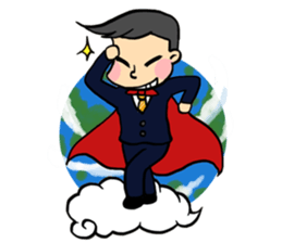 Superman Lehman sticker #10079786