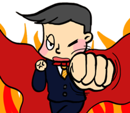 Superman Lehman sticker #10079788