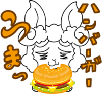 gluttonous alpaca sticker #10079903