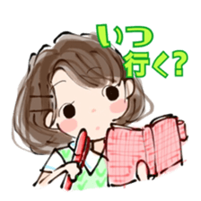 Kawaii Working Women and Housewives sticker #10080781