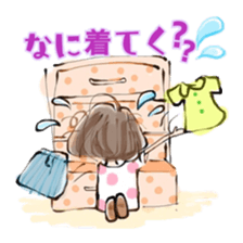 Kawaii Working Women and Housewives sticker #10080791