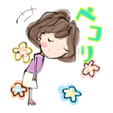Kawaii Working Women and Housewives sticker #10080796