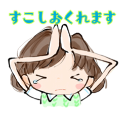 Kawaii Working Women and Housewives sticker #10080801