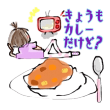 Kawaii Working Women and Housewives sticker #10080806