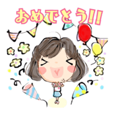 Kawaii Working Women and Housewives sticker #10080807