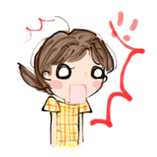 Kawaii Working Women and Housewives sticker #10080808