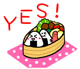 Rice ball sticker of chinese sticker #10080957