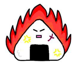 Rice ball sticker of chinese sticker #10080973