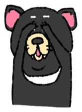 Tasmanian Devil ~keep cool~ sticker #10082743