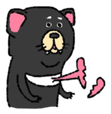 Tasmanian Devil ~keep cool~ sticker #10082748