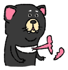 Tasmanian Devil ~keep cool~ sticker #10082748