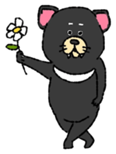 Tasmanian Devil ~keep cool~ sticker #10082750