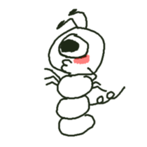 Hairy Ants' busy life sticker #10083028