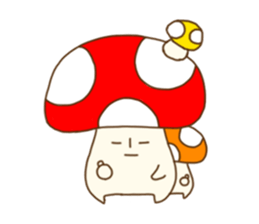 Saito of the mushroom sticker #10083074