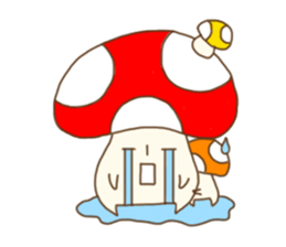 Saito of the mushroom sticker #10083084