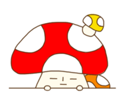 Saito of the mushroom sticker #10083085