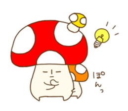 Saito of the mushroom sticker #10083090