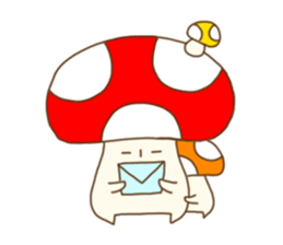 Saito of the mushroom sticker #10083097