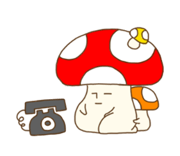 Saito of the mushroom sticker #10083098